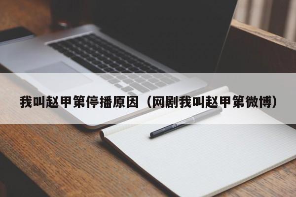 我叫赵甲第停播原因（网剧我叫赵甲第微博）