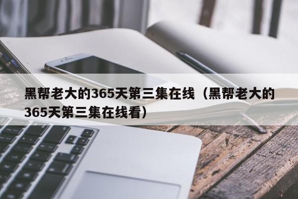 黑帮老大的365天第三集在线（黑帮老大的365天第三集在线看）