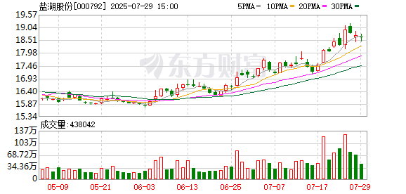 盐湖股份大宗交易成交9.86亿元
