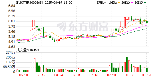 湖北广电：2025年半年度净利润亏损约2.46亿元