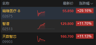 午评：港股恒指跌1.22% 科指跌1.13% 科网股普跌 半导体板块强势 精锋医疗-B首日涨超29%